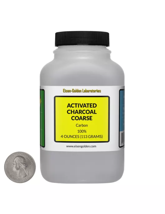 Activated Charcoal Course (4x8mm) 4 Ounces in 1 bottle
